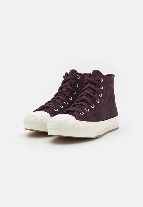 Converse Unisex Bloodstone/Egret/Honey Suede Chuck Taylor All Star Eva Lift Sneakers | Converse In Lebanon