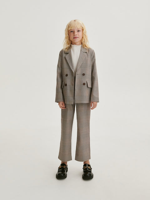 Reserved Girl's Multicolor Checkered Trousers | Reserved In Lebanon