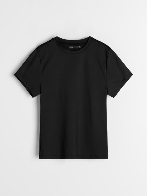 Sinsay Women's Black Basic T-shirt | Sinsay in Lebanon