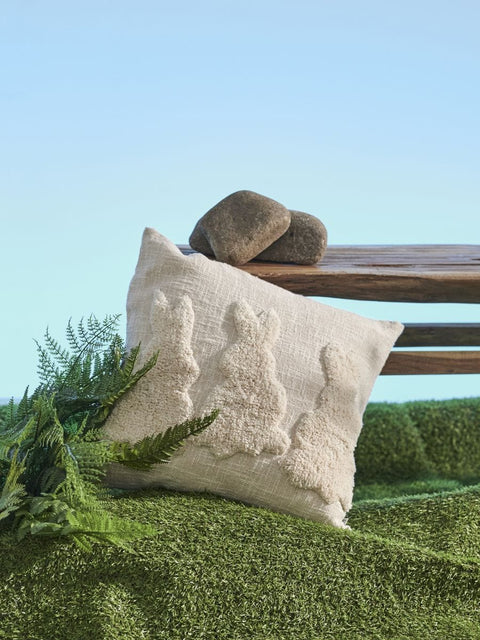 Sinsay Beige Bunnies Pillow Case 45x45cm | Sinsay In Lebanon