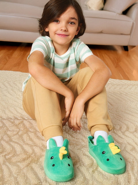 Sinsay Baby Boy's Green  Flip-flops with inscription Panduf  |Sinsay in Lebanon