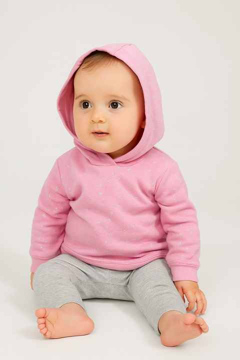 S.Oliver Baby Girl's Pink Long-Sleeve Hoodie |S.Oliver in Lebanon