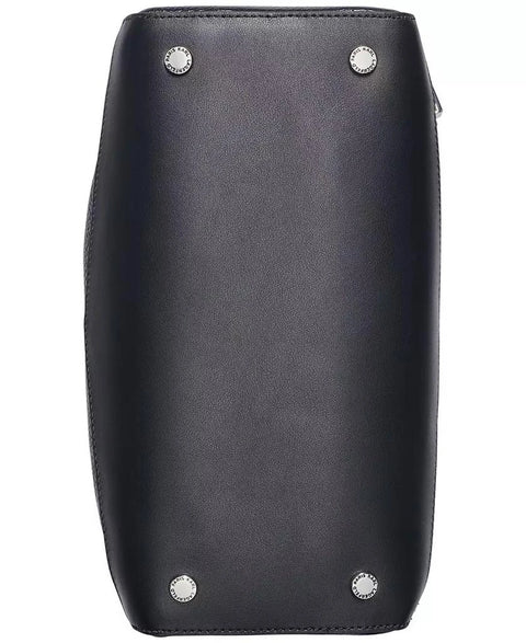 Karl Lagerfeld Women's Black Lunette Medium Leather Hand Bag | Karl Lagerfeld In Lebanon