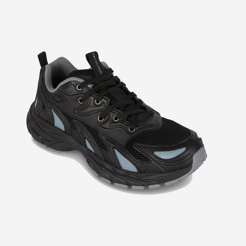 Trussardi Men's Black Retro Runner Sneakers | Trussardi in Lebanon