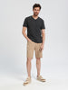 Sinsay Men's Dark Gray Short Sleeve T-Shirt | Sinsay In Lebanon