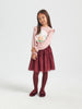 Sinsay Girl's Pastel Pink Ruffle Shoulder Blouse | Sinsay In Lebanon