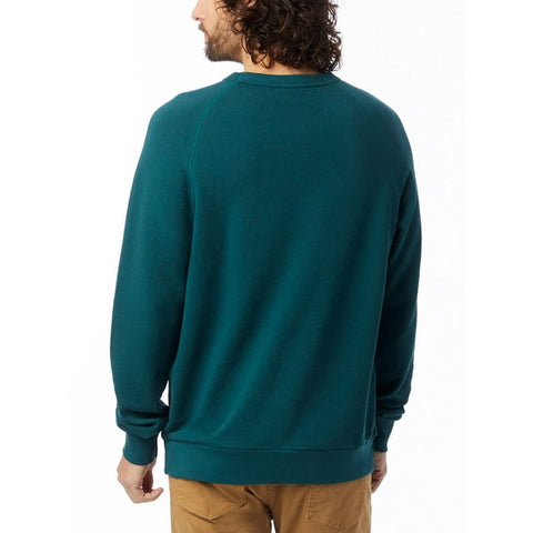 Alternative Men's Dark Teal Crew Neck Sweatshirt | Alternative In Lebanon