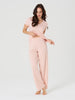Sinsay Women's Pink Sleeveless 2 piece Pajama Set | Sinsay In Lebanon