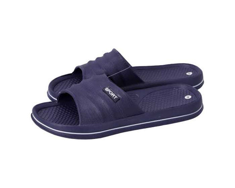 Sport Fitness Pantolette Men's Navy Slippers | Sport In Lebanon