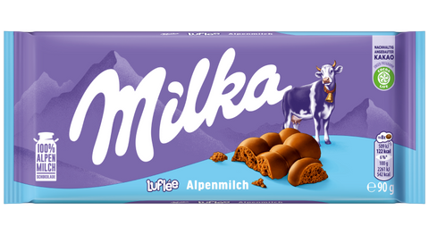 Milka Luflée Chocolate Bar 90g | Milka In Lebanon