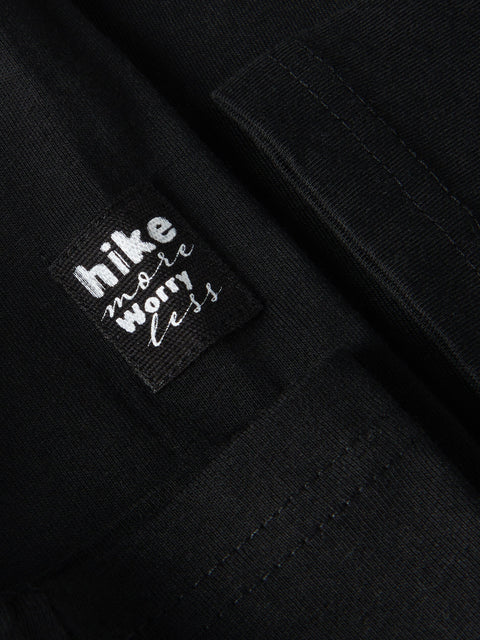 Reserved Boy's Black Smooth Long Sleeve Blouse With Patch | Reserved In Lebanon