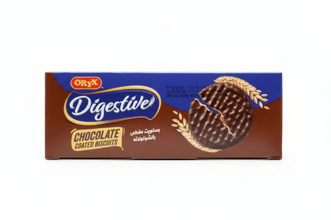 ORYX Digestive Chocolate Coated Biscuits 6x28g | ORYX In Lebanon