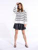 Sinsay Women's White & Black Stripe Blouse | Sinsay In Lebanon