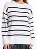 Sinsay Women's White & Black Stripe Blouse | Sinsay In Lebanon