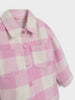 Sinsay Baby Girl's Pink & White Long Sleeve Shirt jacket | Sinsay In Lebanon