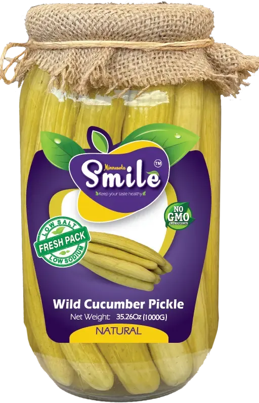 Minnesota Smile Wild Cucumber Pickle 1000g | Minnesota Smile In Lebanon