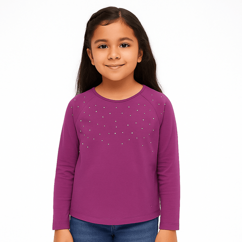 S.Oliver Girl's Plum Blouse | S.Oliver In Lebanon