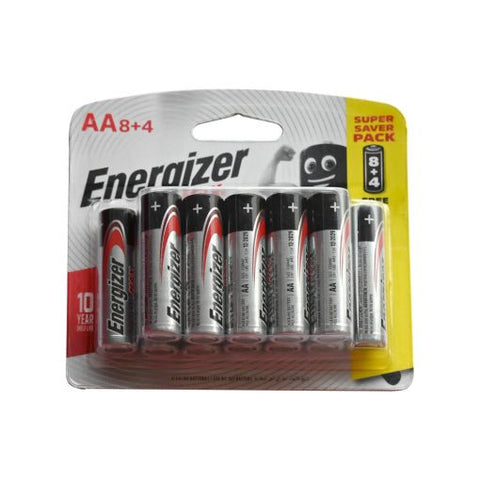 Energizer Max AA 8+4
