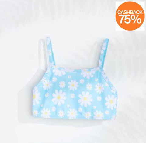 Sinsay Girl's Multicolor Bikini Top ANFK705