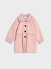 Sinsay Baby Girl's Light Pink Trapezoidal Coat | Sinsay In Lebanon