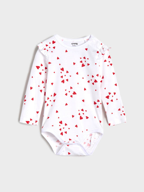 Sinsay Baby Girl's White/Black Printed Long Sleeves Bodysuits 2-Pack | Sinsay In Lebanon