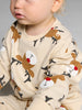 Sinsay baby boy beige print sweatshirt AYA
