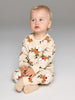 Sinsay baby boy beige print sweatshirt AYA