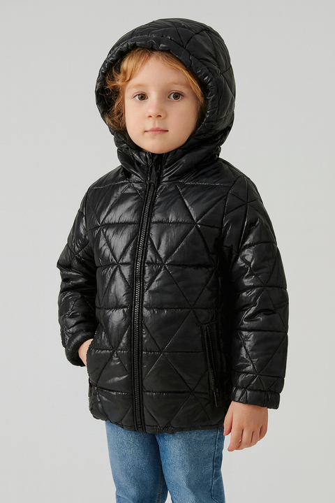Reserved Girl's Black Puffer Jacket | Reserved In Lebanon