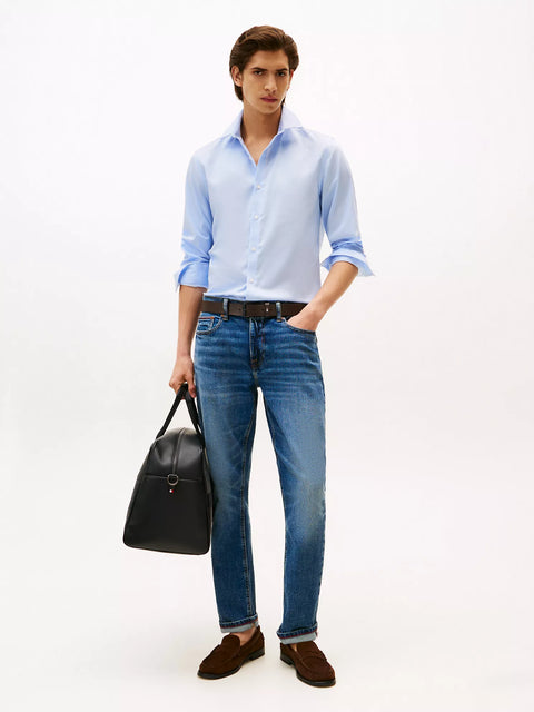 Tommy Hilfiger Men's Light Blue Slim Fit Dress Shirt | Tommy Hilfiger In Lebanon