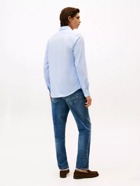 Tommy Hilfiger Men's Light Blue Slim Fit Dress Shirt | Tommy Hilfiger In Lebanon