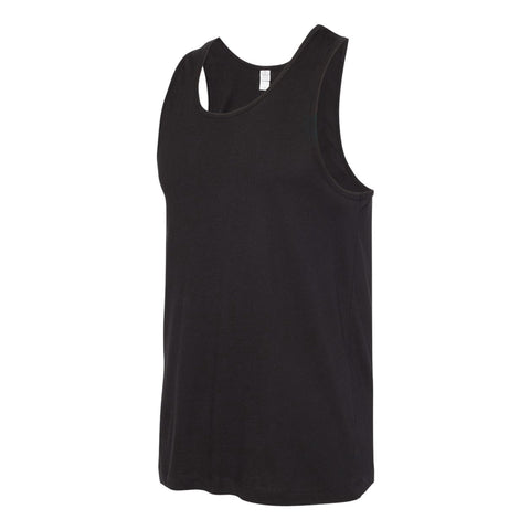 Black tank top on a white background