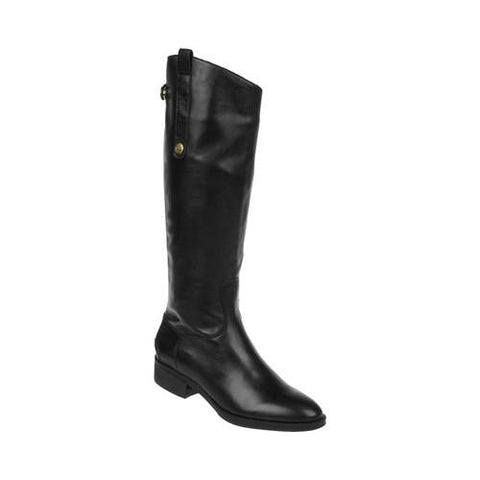 Sam Edelman Penny Knee-High Riding Boots - Black Leather