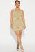 Forever 21 Women's Tan Multi Crisscross Mini Dress |Forever 21 In Lebanon