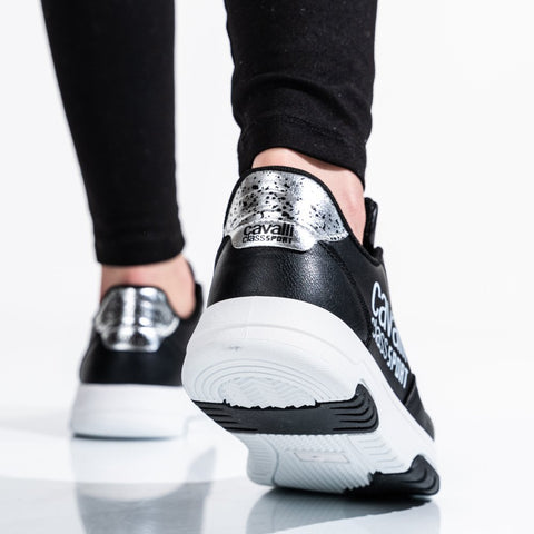 Cavalli Class Sport Women's Black Pantofi Sneakers |Cavalli Class Sport In Lebanon