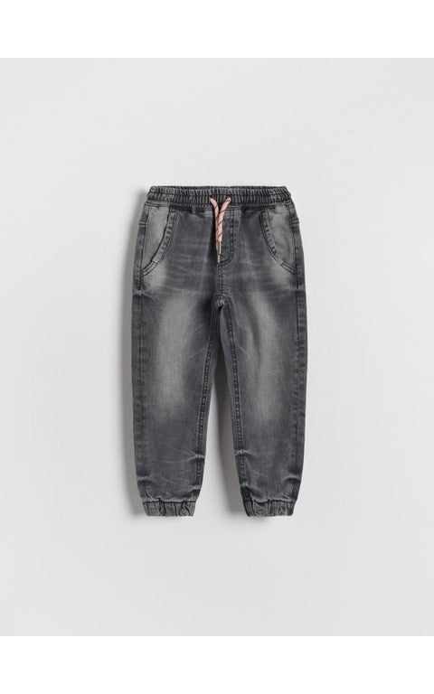 Sinsay Baby Boy's Grey Elastic Waistband jeans | Sinsay In Lebanon