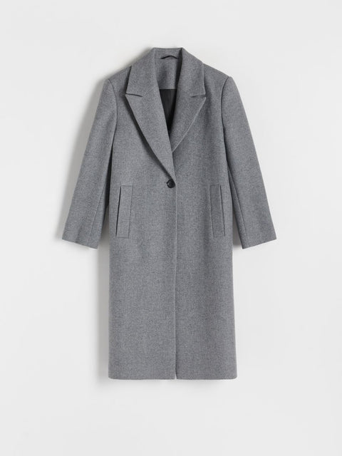 Reserved Women's Gray Wool Rich Coat |Reserved In Lebanon