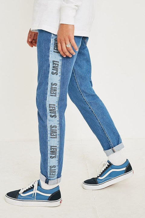 Levi's Men's Blue Hi-Ball Roll Logo Streifen Jeans | Levi's In Lebanon