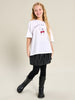 Sinsay Girl's White Short Sleeve Printed T-Shirt | Sinsay In Lebanon