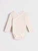 AYA  Sinsay Baby Boy's 2-Pack Bodysuit Beige & Off White