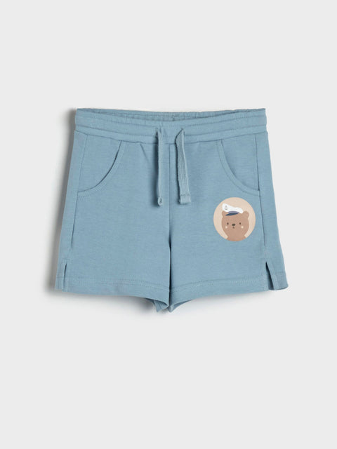 Sinsay Baby Boy's Light Blue Cotton Short With Print | Sinsay In Lebanon