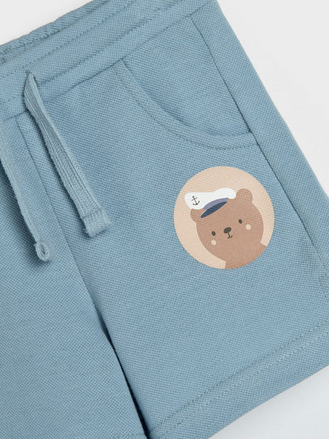 Sinsay Baby Boy's Light Blue Cotton Short With Print | Sinsay In Lebanon