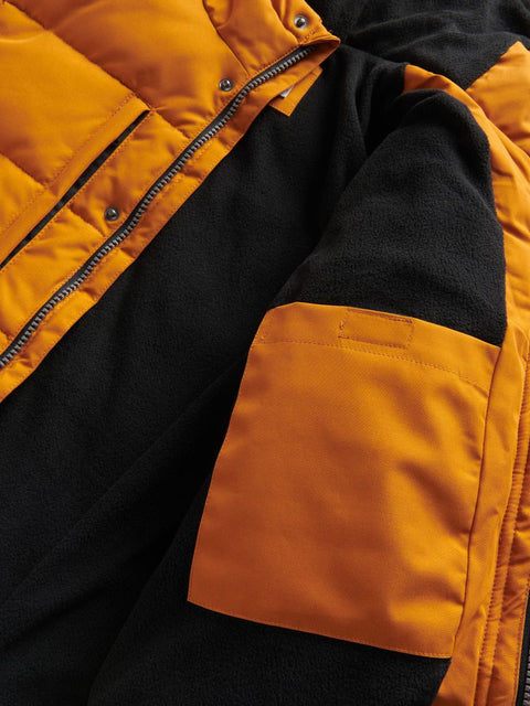 Reserved Boy's Rust & Black Hooded Jacket | Reserved In Lebanon