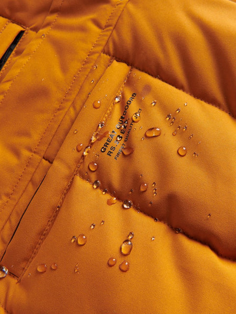 Reserved Boy's Rust & Black Hooded Jacket | Reserved In Lebanon