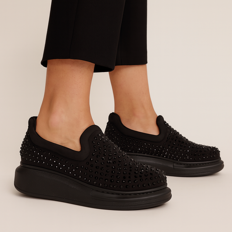 Tata Italia Women's Black Sleep On Sneakers | Tata Italia In Lebanon