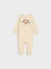 AYA. Sinsay Baby Boy's 2-Pack Overall Teddy Bear Cream