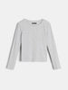 Sinsay Women's Light Grey Long Sleeve Blouse | Sinsay In Lebanon