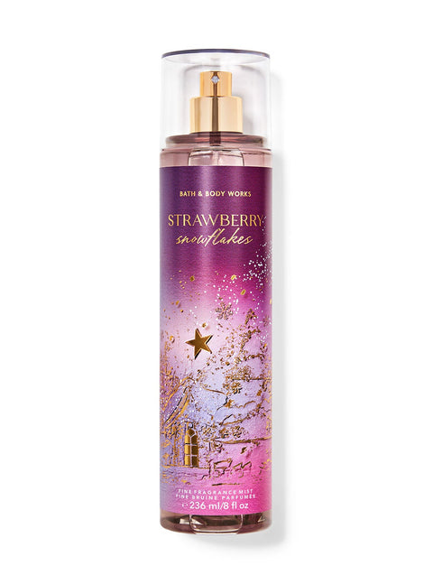 Bath & Body Works Strawberry Snowflakes Fine Fragrance Mist 236ml | Bath & Body Work In Lebanon