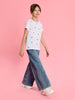 Sinsay Girl's White Heart Printed T-Shirt | Sinsay In Lebanon