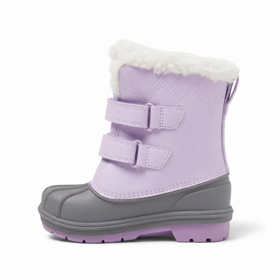 Cat & Jack Baby Girl's Light Purple Denver Waterproof Snow Boots
