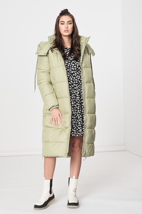 Tom Tailor Women's Mint Green Long Coat | Tom Tailor In Lebanon
